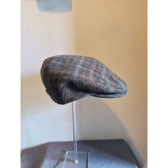 Mucros Weavers Killarney Ireland Wool Quilted Cap One Size Men's Plaid Hat - Picture 4 of 9